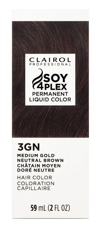 Clairol Liquicolor Permanent Haircolor 3Gn/39G Medium Gold Neutral Brown 2oz
