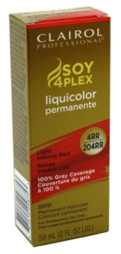 Clairol Liquicolor Permanent Haircolor 4Rr/204Rr Light Intense Red 2oz