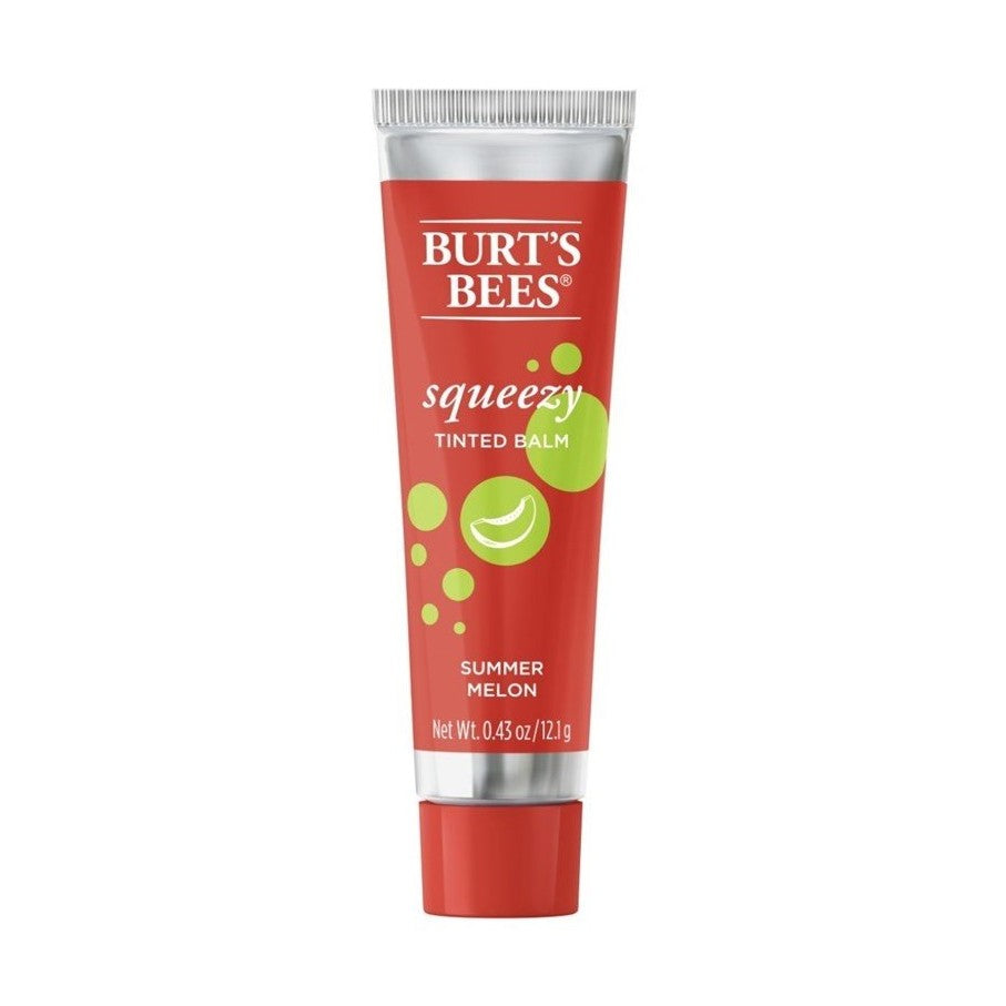 Burts Bees Tinted Lip Balm Squeezy Summer Melon ( (1PC))