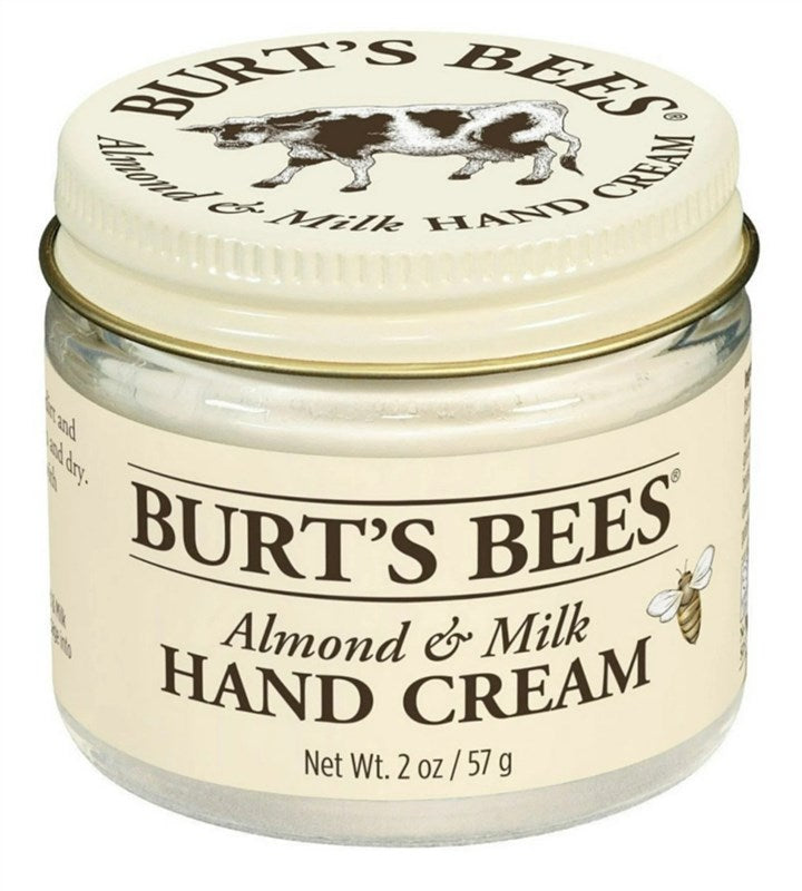 Burts Bees Hand Cream Almond & Milk 2oz Jar