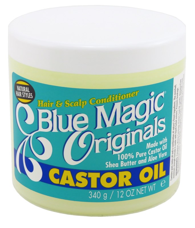 Blue Magic Castor Oil Hair & Scalp Conditioner 12oz Jar