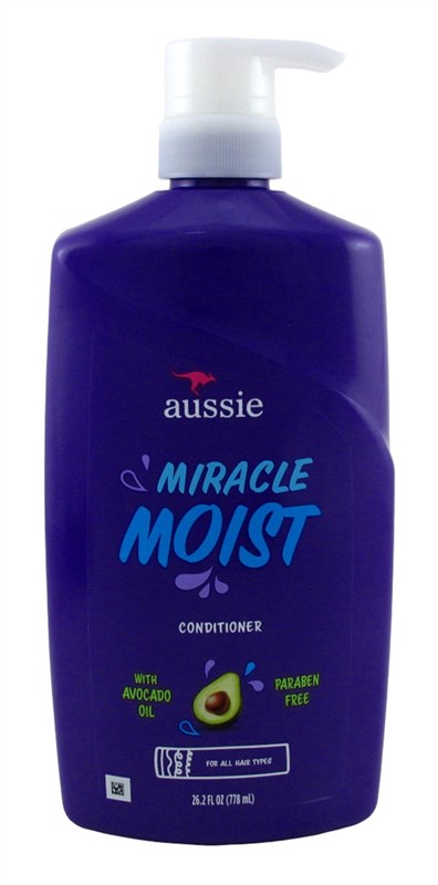Aussie Conditioner Miracle Moist 26.2oz Pump