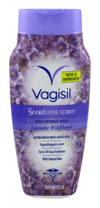 Vagisil Wash Scentsitive Scents Lavender Wildflowr 12oz