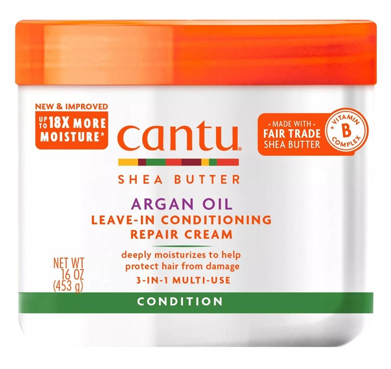 Cantu Argan Oil Leave-In Conditioner Repair Cream 16oz