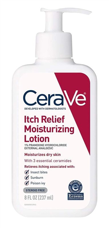 Cerave Itch Relief Lotion Moisturizing 8oz Pump