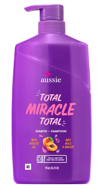 Aussie Shampoo Total Miracle 26.2oz Pump