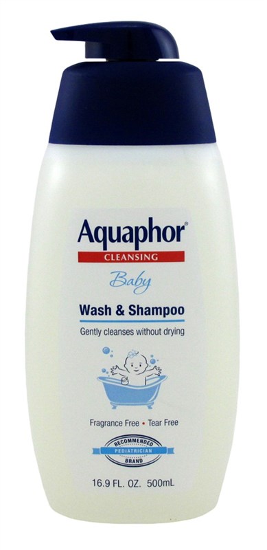 Aquaphor Baby Cleansing Wash & Shampoo 16oz Pump