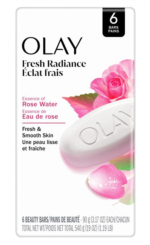 Olay Bar Soap Fresh Radiance Rose Water 3.17oz