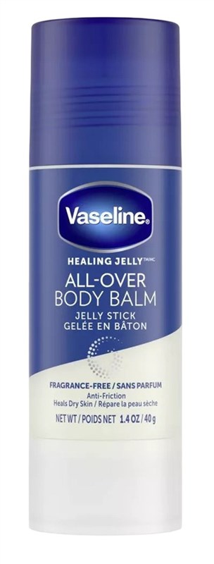 Vaseline All-Over Body Balm Jelly Stick 1.4oz Frag-Free