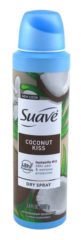 Suave Deodorant 3.8oz 48Hr Dry Spray Coconut Kiss