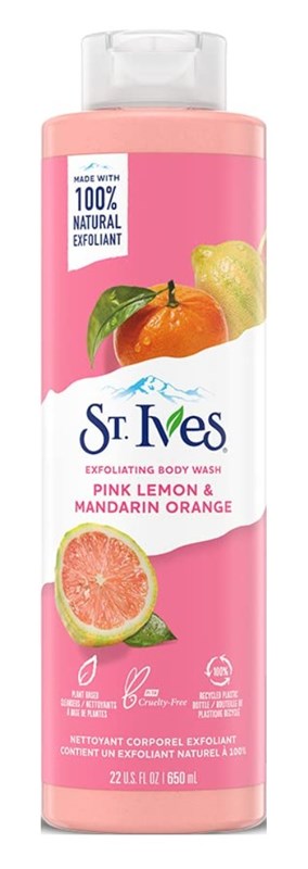 St Ives Body Wash Pink Lemon & Mandarin Orange 22oz