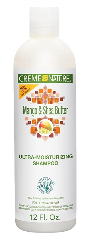 Creme Of Nature Mango & Shea Buttr Shampoo Ultra-Moist 12oz