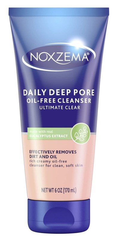 Noxzema Daily Deep Pore Oil- Free Cleanser Ult-Clear 6oz
