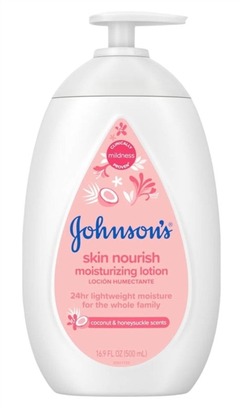 Johnsons Skin Nourish Lotion Coconut + Honeysuckle 16.9oz