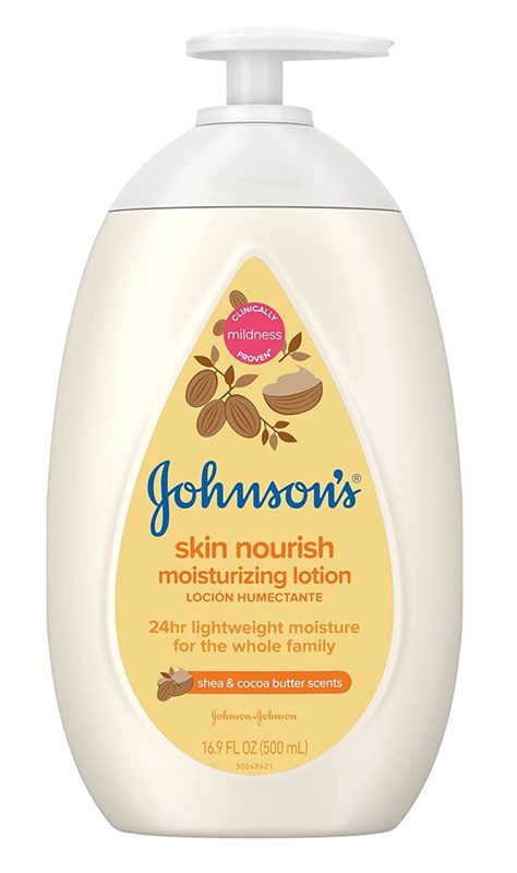 Johnsons Skin Nourish Lotion Shea & Cocoa Butter 16.9oz