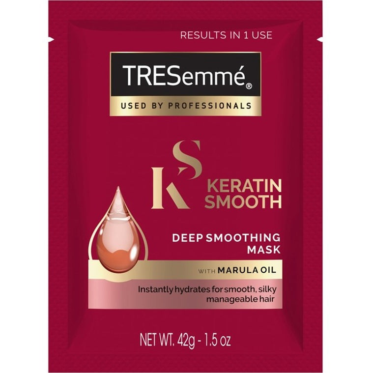 Tresemme Mask Keratin Smooth W/Marula Oil Packs 1.5oz( (1PC))