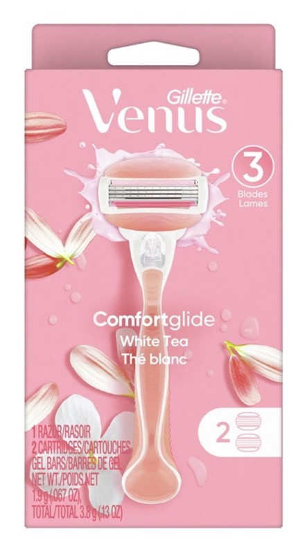Gillette Venus Razor Comfort Glide White Tea + 2 Refills