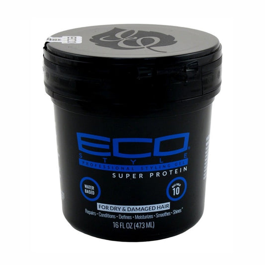 Eco Styler Styling Gel 16oz Blue/Black Super Protein