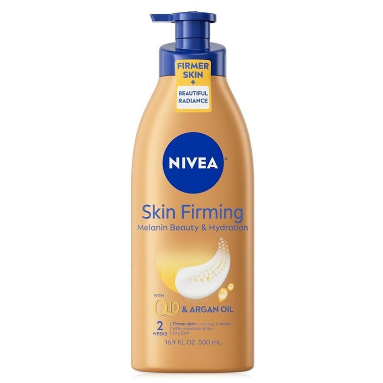 Nivea Lotion Q10 & Argan Oil Skin Firming 16.9oz Pump