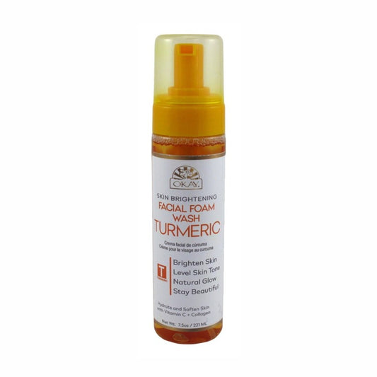 Okay Turmeric Facial Foam Wash 7.5oz