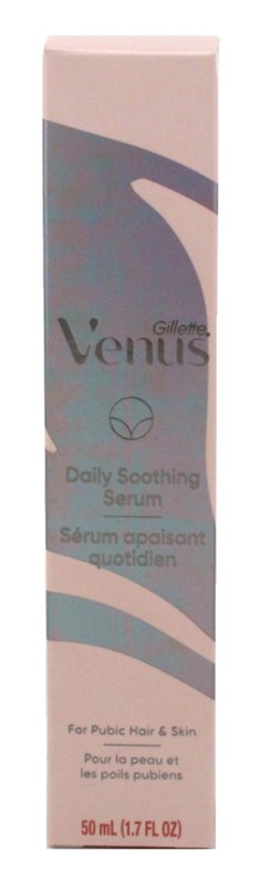 Gillette Venus Pubic Hair And Skin Daily Soothng Serum 1.7oz