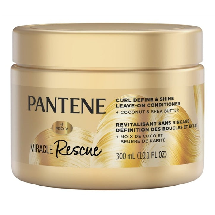 Pantene Miracle Rescue Leave- On Conditioner 10.1oz Jar