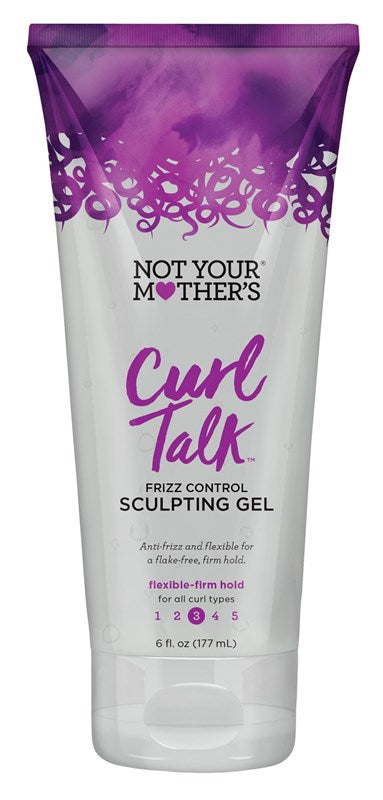 Not Your Mothers Curl Talk Sculpting Gel 6oz Frizz Contrl