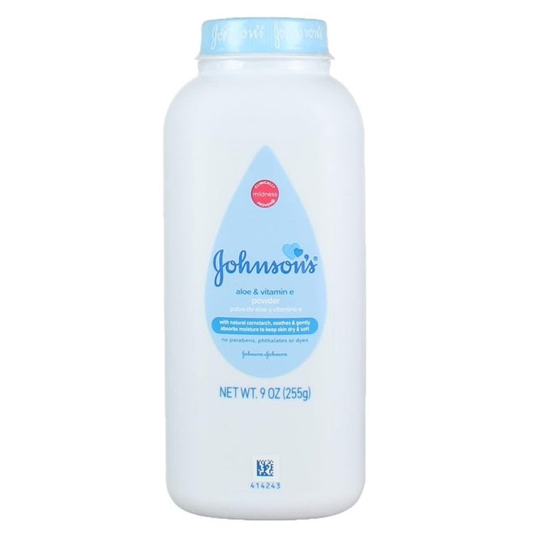 Johnsons Baby Powder Aloe & Vitamin-E 9oz