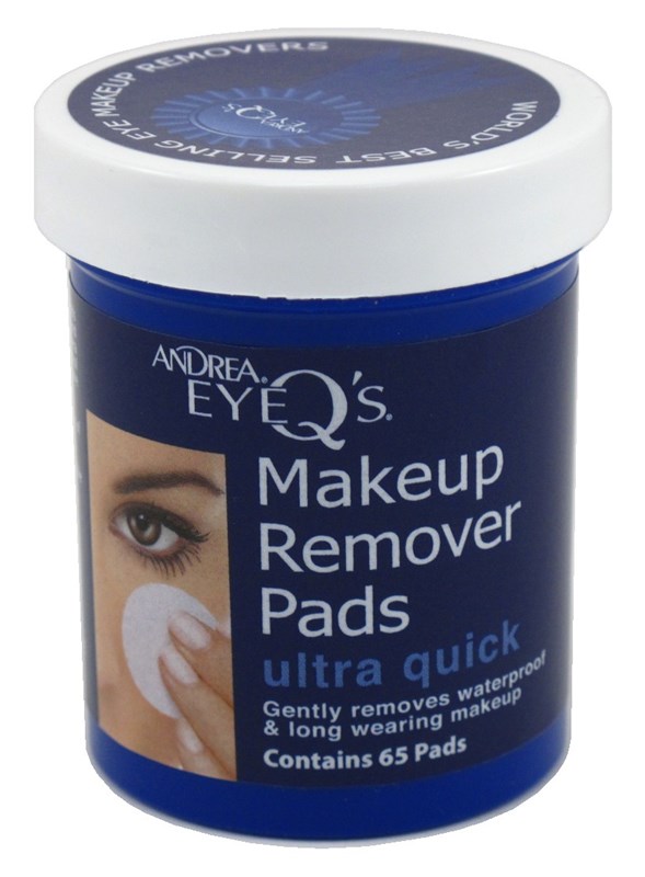 Andrea Eye Q's 65 Count Dry Skin Ultra Quick Blue
