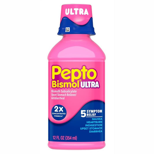 Pepto Bismol Ultra Liquid 12oz .