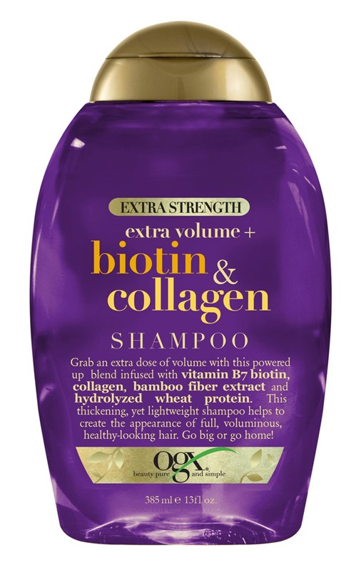 Ogx Shampoo Biotin & Collagen Extra Strength 13oz