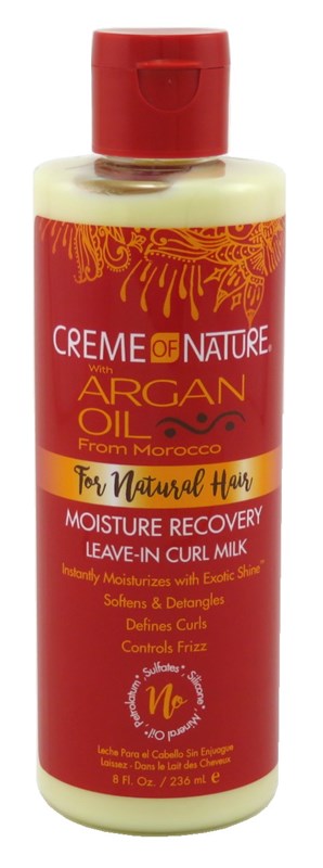 Creme Of Nature Argan Oil Leave-In Curl Milk 8oz