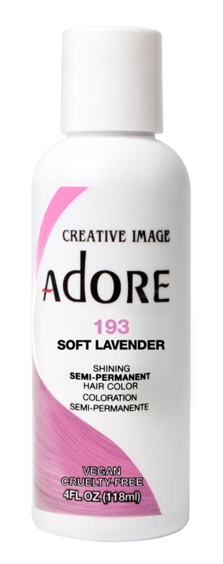 Adore Semi-Permanent Haircolor #193 Soft Lavender 4oz