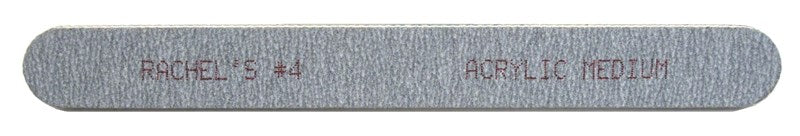 Rachels #04 Acrylic Medium Files 50 Count Grey