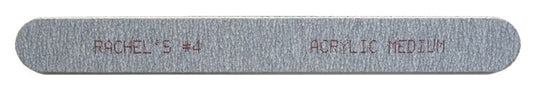 Rachels #04 Acrylic Medium Files 50 Count Grey