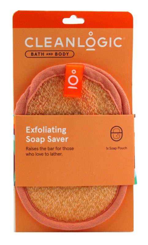 Clean Logic Bath & Body Exfoliating Soap Saver