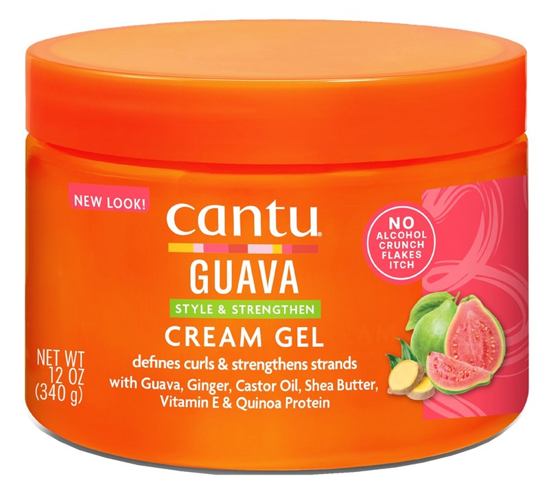 Cantu Guava Cream Gel Style And Strengthen 12oz