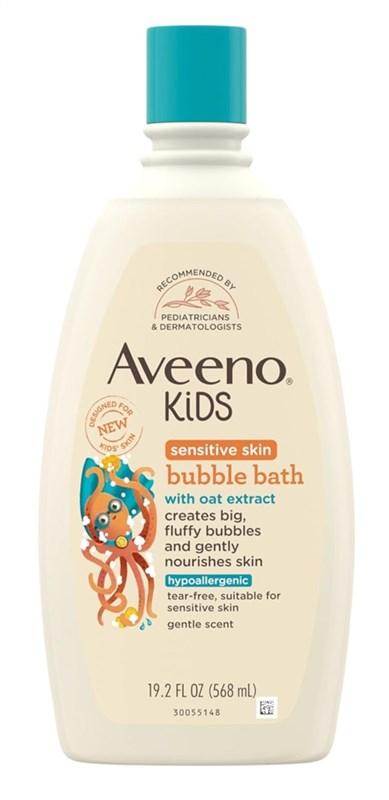 Aveeno Kids Bubble Bath Sensitive Skin 19.2oz
