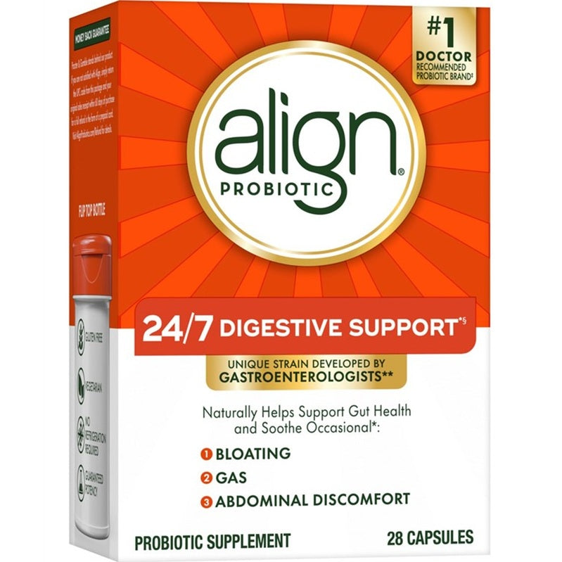 Align Probiotic Supplement Digestive Support 28 Capsules