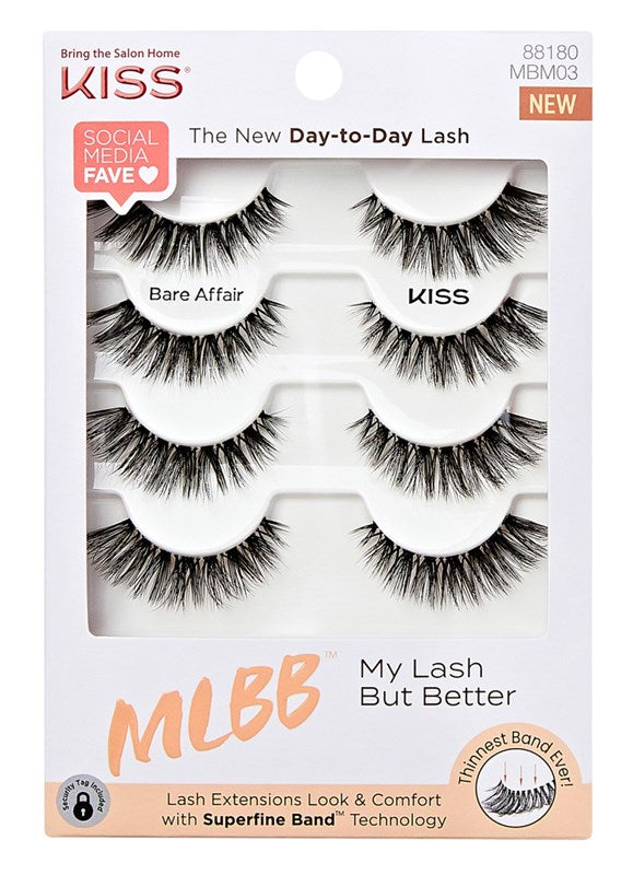 Kiss My Lash But Better Multi- Pack Bare Affair 4-Pair