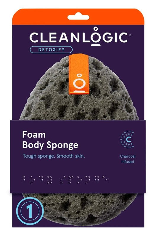Clean Logic Detoxify Foam Body Sponge