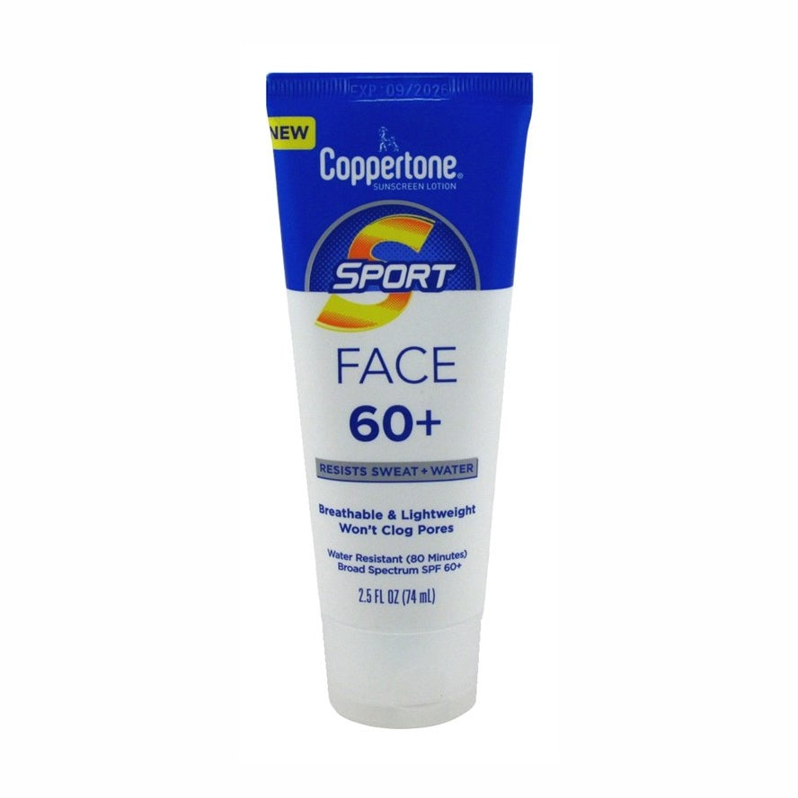 Coppertone Spf#60+ Sport Face Lotion 2.5oz