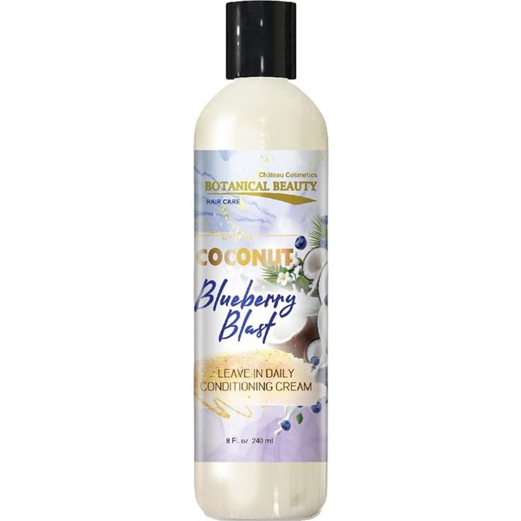 Botanical Beauty Cond Cream Leave-In Coconut Blueberry 8oz