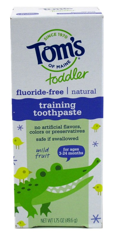 Toms Nat Toothpaste Toddler Training Mild Fruit 1.75oz