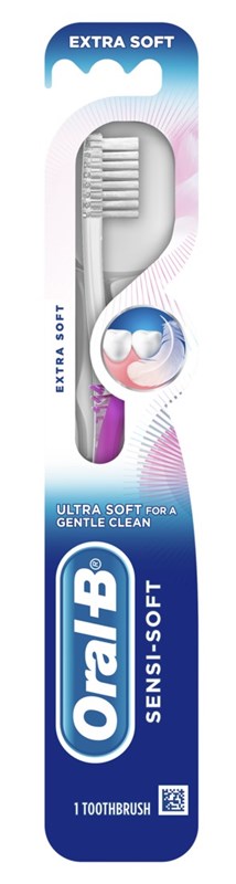Oral-B Toothbrush Sensi-Soft Extra Soft Asst Colors