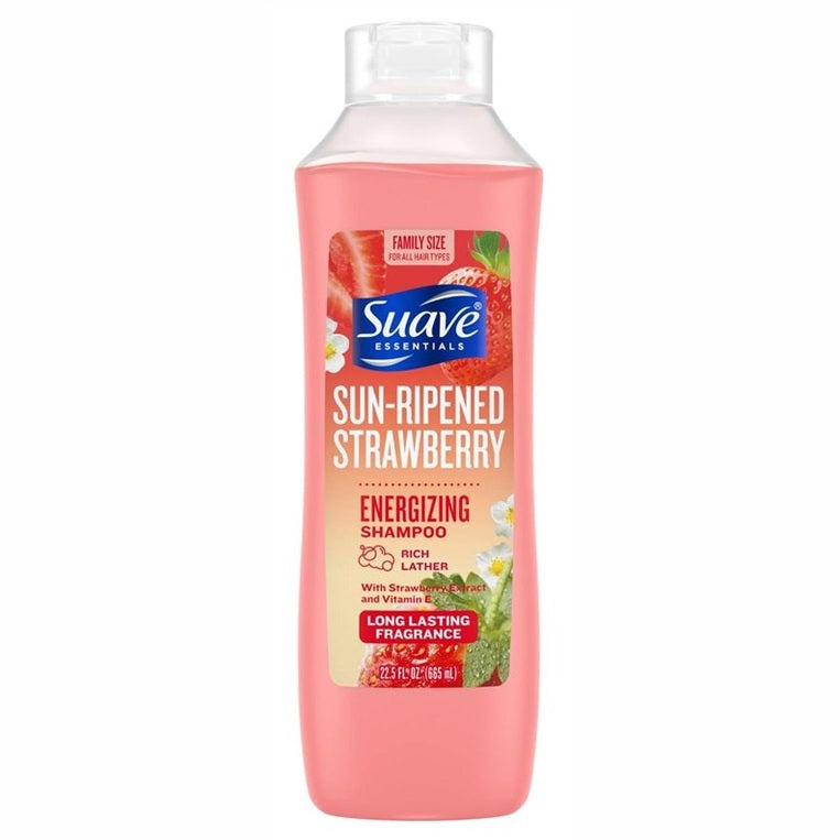 Suave Shampoo Sunripened Strawberry 22.5oz