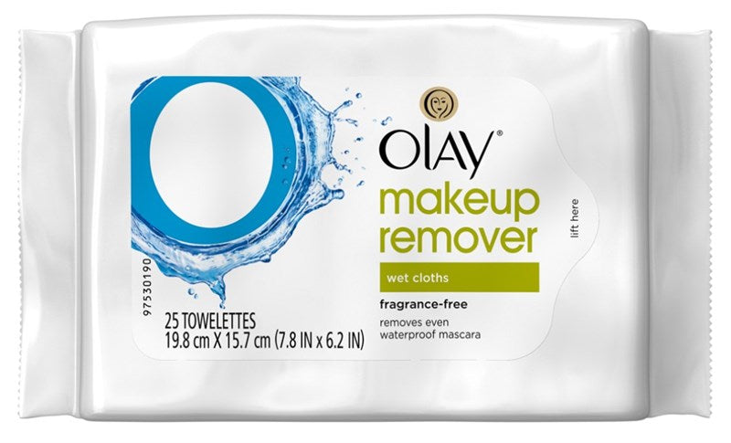 Olay Make-Up Remover Towelettes 25 Count Frag-Free