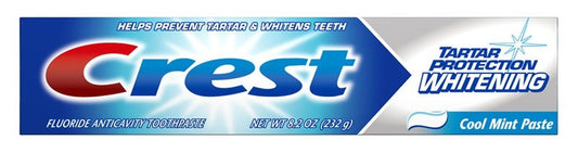 Crest Toothpaste 8.2oz Tartar Whitening Cool Mint