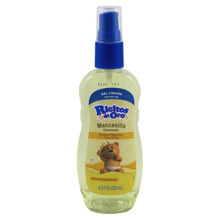 Ricitos De Oro Baby Styling Gel Liquid Chamomile 4.2oz