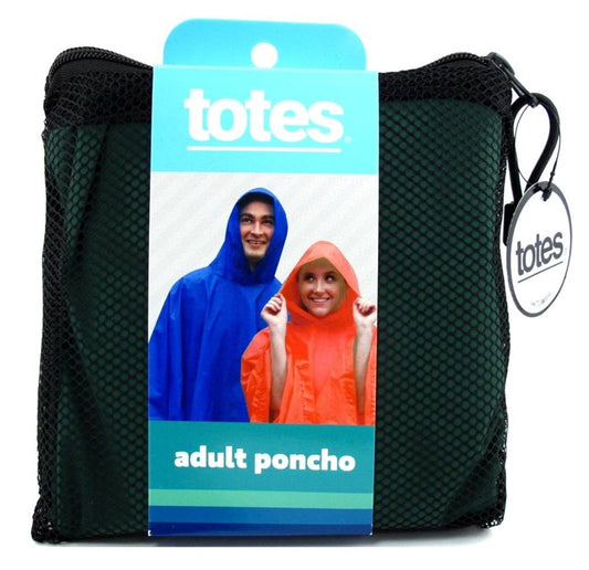 Totes Poncho Adult Size Assorted Colors